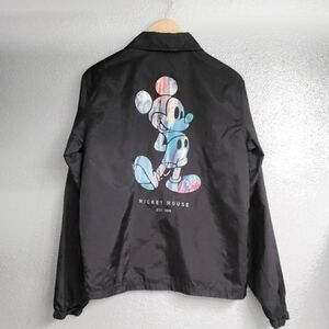 Neff Disney  Black Nylon Mickey Mouse Jacket     Size S